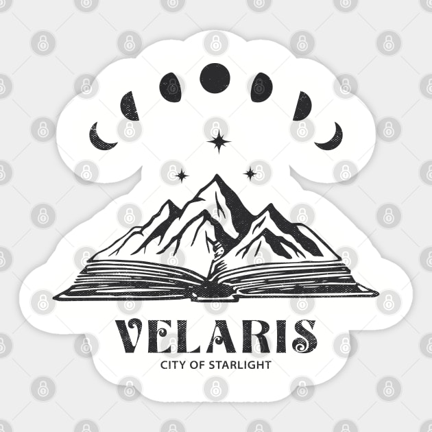 Velaris Moon Phase Sticker by tonyspencer